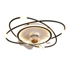 Ventilatori da soffitto moderni Illuminazione interna Sala da pranzo