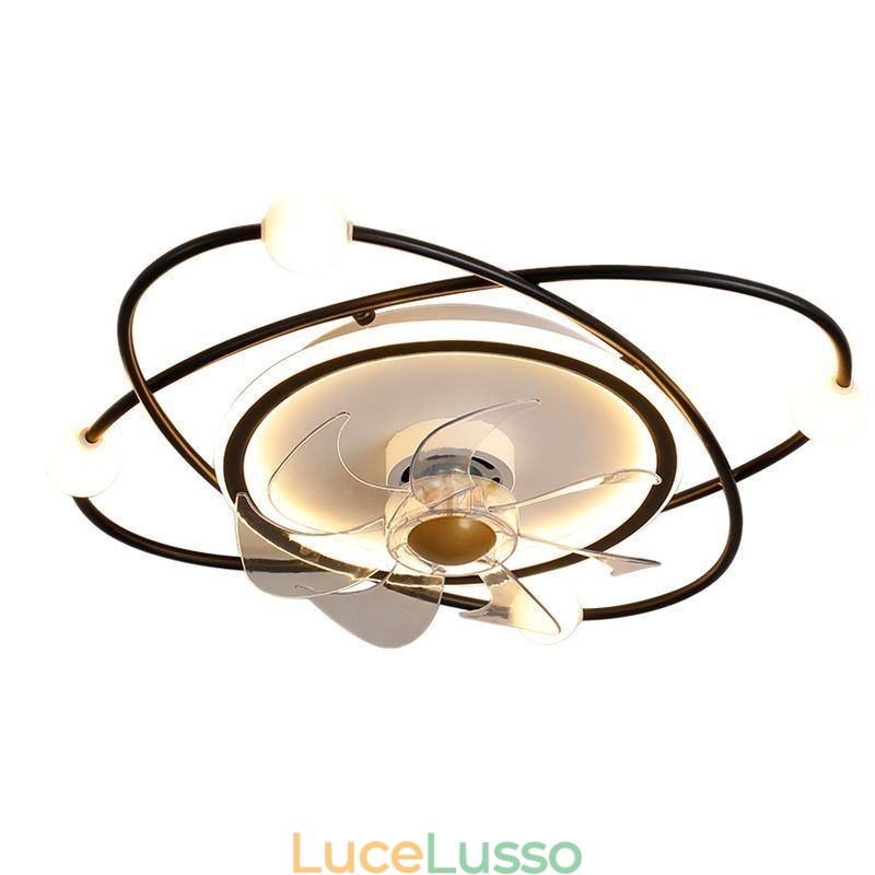 Ventilatori da soffitto moderni Illuminazione interna Sala da pranzo