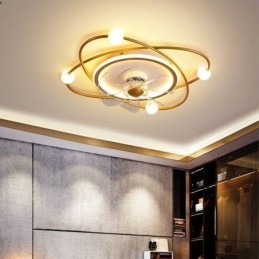 Ventilatori da soffitto moderni Illuminazione interna Sala da pranzo