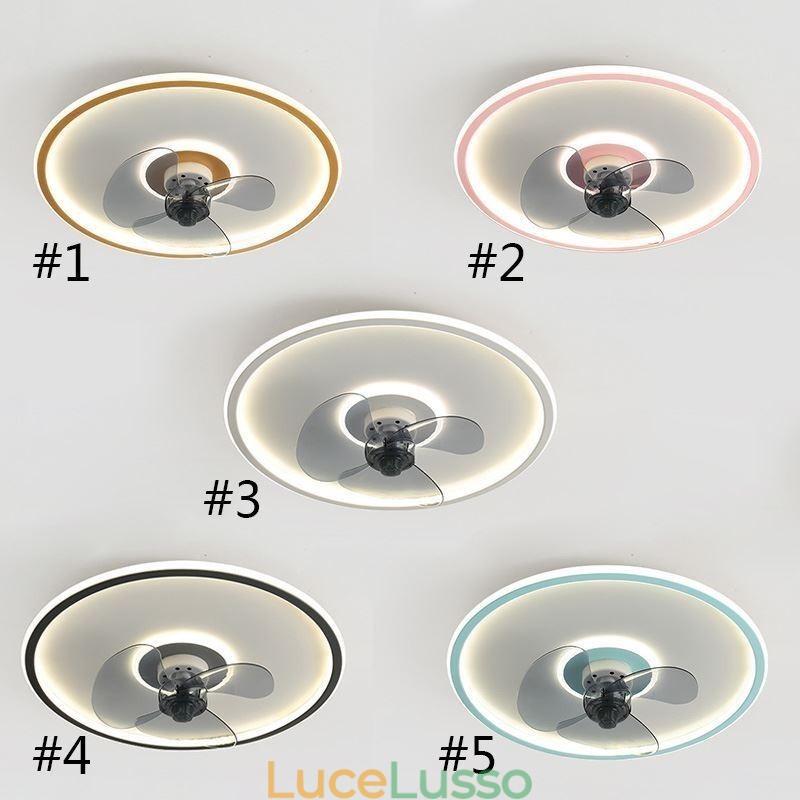Ventilatore da soffitto Macaron con telecomando Decor Ventilateur