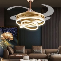 Lampadario con ventilatore a inverter creativo