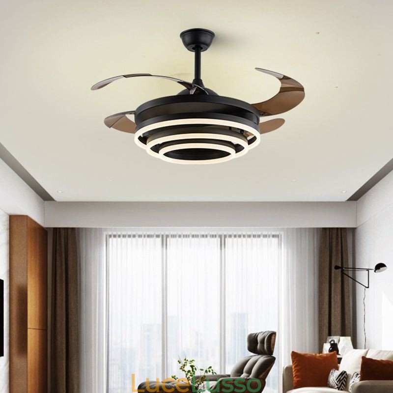 Lampadario con ventilatore a inverter creativo