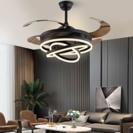 Lampadario con ventilatore a inverter creativo
