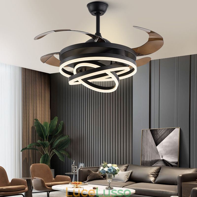 Lampadario con ventilatore a inverter creativo