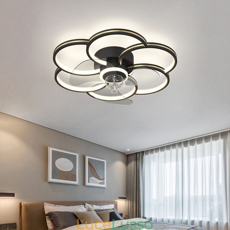 Ventilatori da soffitto con luci Lampadario Ventilatore