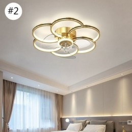 Ventilatori da soffitto con luci Lampadario Ventilatore