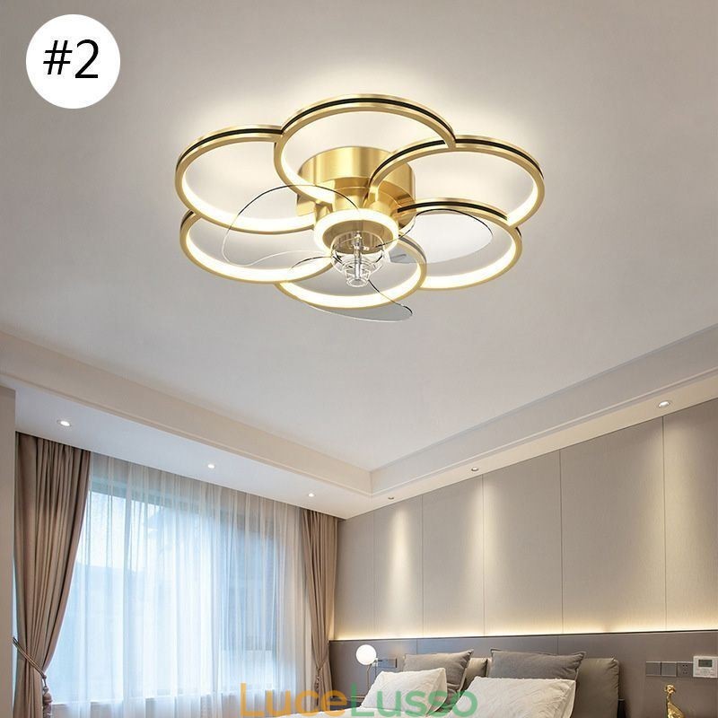 Ventilatori da soffitto con luci Lampadario Ventilatore