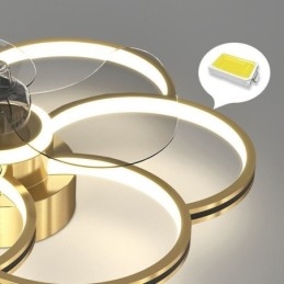 Ventilatori da soffitto con luci Lampadario Ventilatore