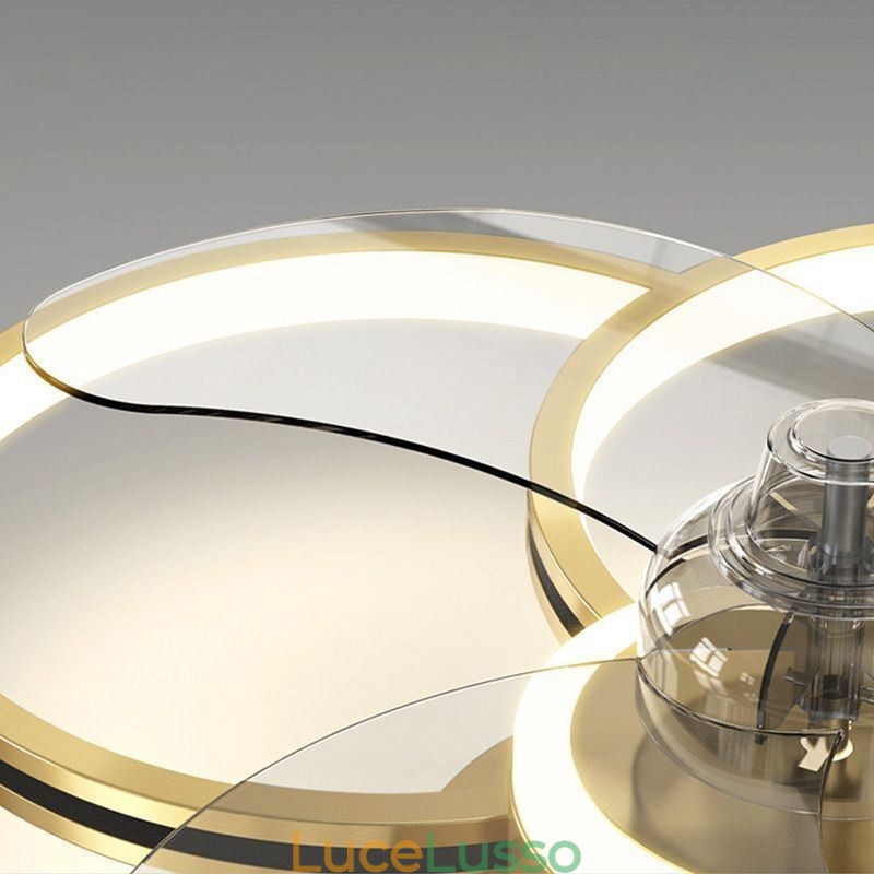 Ventilatori da soffitto con luci Lampadario Ventilatore