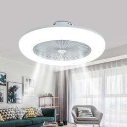 Ventilatore da soffitto con luce tricromatica dimmerabile con telecomando a 3 velocità