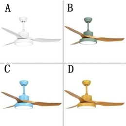 Ventilatore da soffitto con telecomando 3 pale