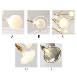 Lampadario a bracci in stile nordico