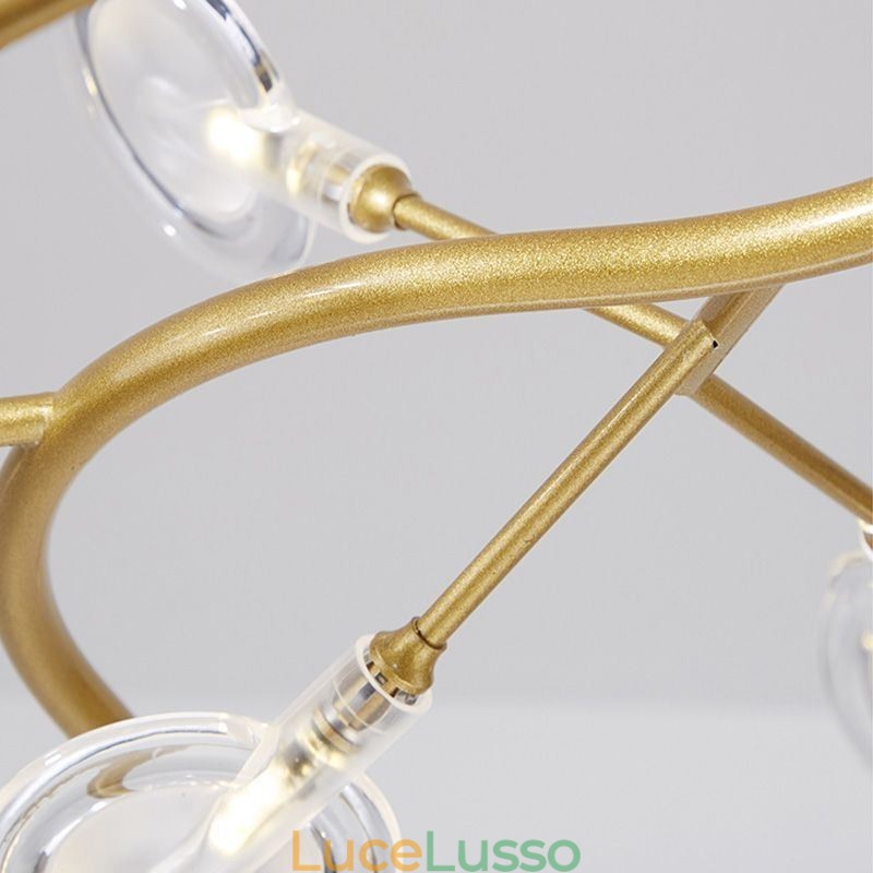 Lampadario a bracci in stile nordico