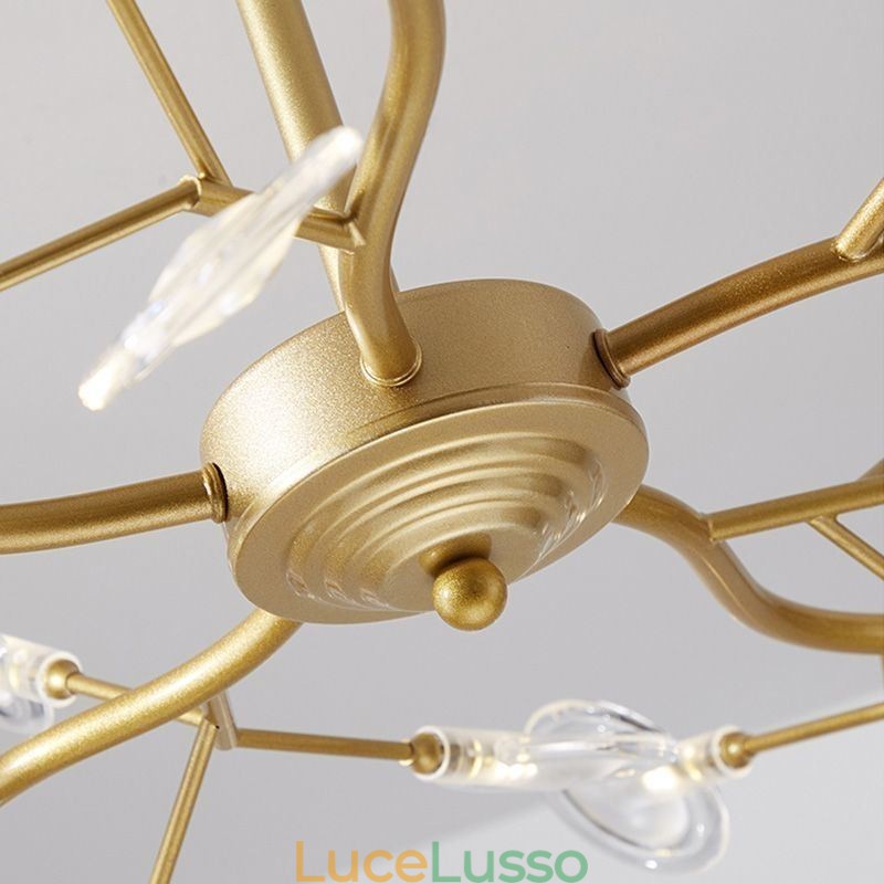 Lampadario a bracci in stile nordico