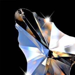 Lampadario in cristallo Cognac con 35 luci