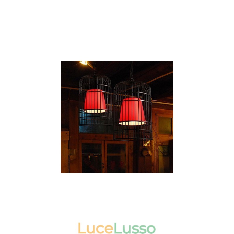 Lampadario Tradizionale Classico Retro Lanterna Metallo