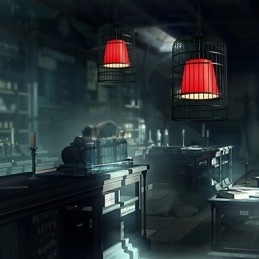 Lampadario Tradizionale Classico Retro Lanterna Metallo