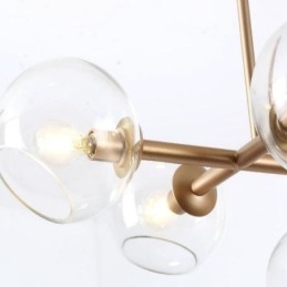 Lampada a sospensione moderna Magic Bean semplice 8 luci