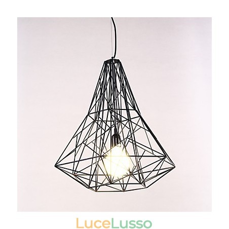 Lampadario moderno contemporaneo in metallo cromato Lampadario moderno contemporaneo in metallo cromato