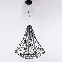 Lampadario moderno contemporaneo in metallo cromato