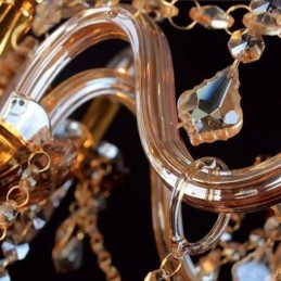 Lampadario di cristallo di lusso Lampada da soffitto europea