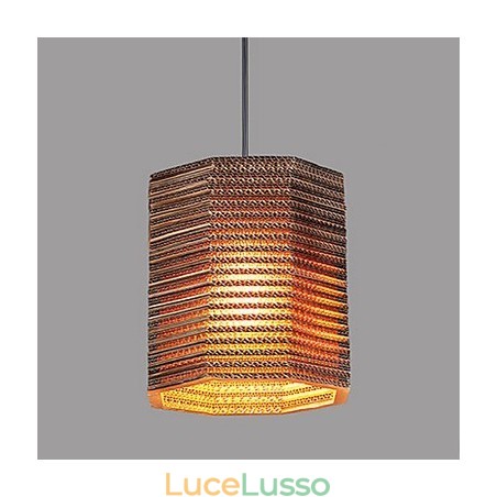 Lampada a sospensione 1 luce moderna in tessuto Lampada a sospensione 1 luce moderna in tessuto