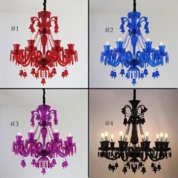 Lampadario di cristallo Lampadario europeo Campanelli ad anello Lampada a sospensione