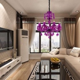Lampadario di cristallo Lampadario europeo Campanelli ad anello Lampada a sospensione