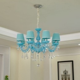 Lampadario di cristallo creativo, elegante lampadario europeo