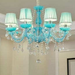 Lampadario di cristallo creativo, elegante lampadario europeo