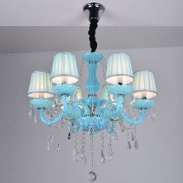 Lampadario di cristallo creativo, elegante lampadario europeo