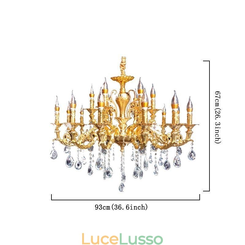 Lampadario di cristallo moderno di lusso luci da soffitto illuminazione domestica decorazione luce