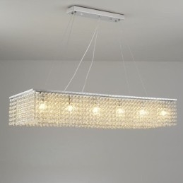 Lampadario di cristallo europeo, decorazione di lusso, plafoniera con 12 luci