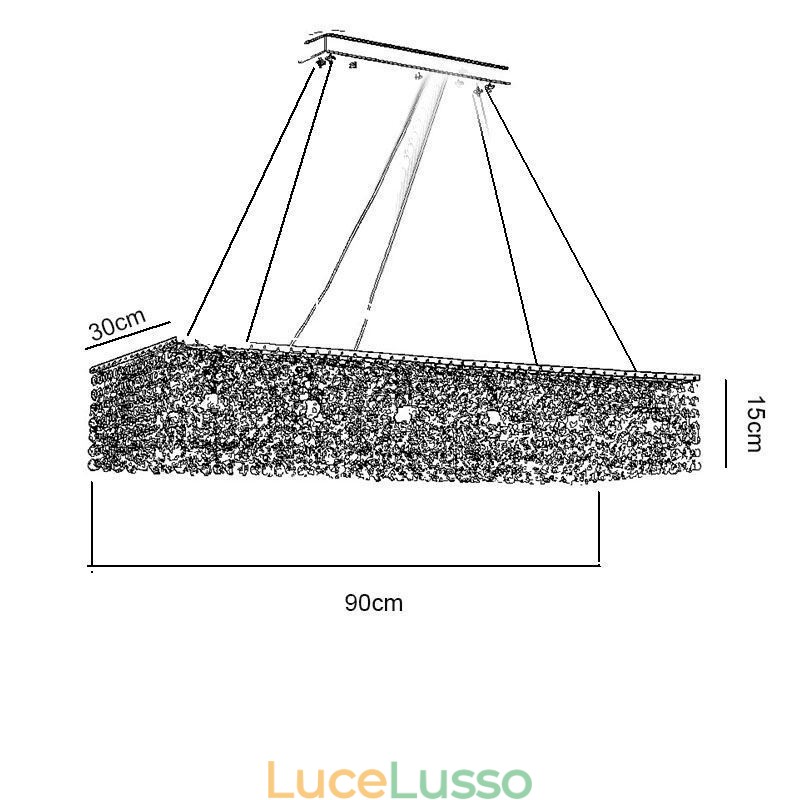 Lampadario di cristallo europeo, decorazione di lusso, plafoniera con 12 luci
