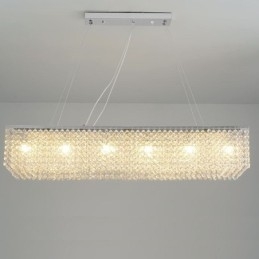 Lampadario di cristallo europeo, decorazione di lusso, plafoniera con 12 luci