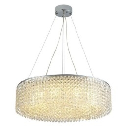 Lampadario moderno in cristallo Lampada da soffitto decorativa di lusso europea con 12 luci