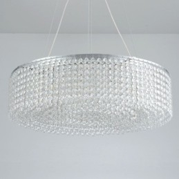 Lampadario moderno in cristallo Lampada da soffitto decorativa di lusso europea con 12 luci