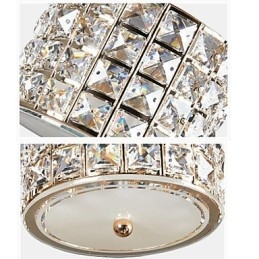 Lampada a sospensione singola in cristallo a 3 luci Droplight