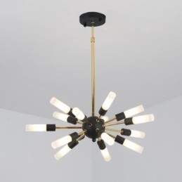 Lampada a sospensione nordica creativa rotonda lampadario
