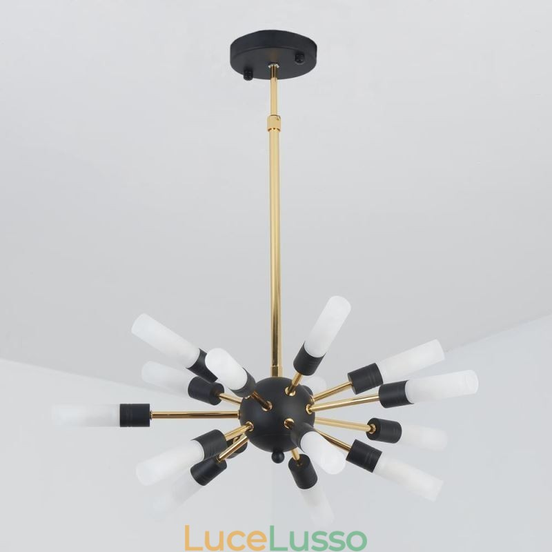 Lampada a sospensione nordica creativa rotonda lampadario