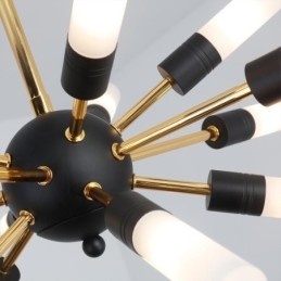 Lampada a sospensione nordica creativa rotonda lampadario