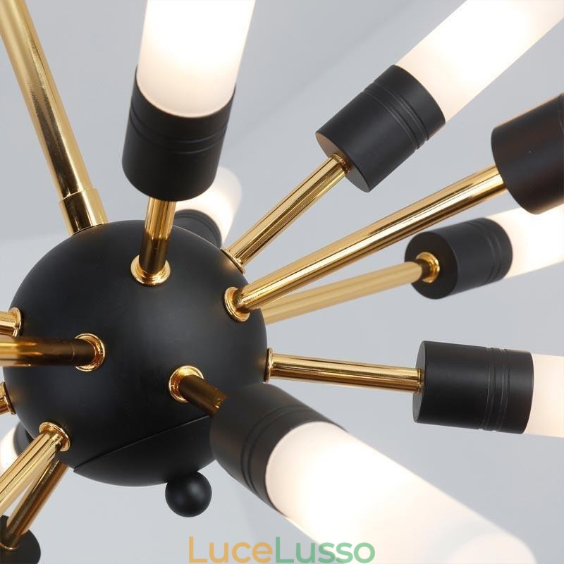 Lampada a sospensione nordica creativa rotonda lampadario