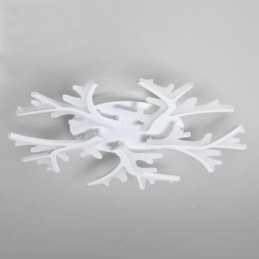 Plafoniera minimalista moderna a filo con corna di cervo