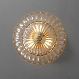 Moderna plafoniera a filo con base Lotus