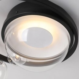 Plafoniera decorativa in vetro minimalista moderna da montare a filo