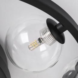 Plafoniera decorativa in vetro minimalista moderna da montare a filo