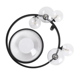 Plafoniera decorativa in vetro minimalista moderna da montare a filo
