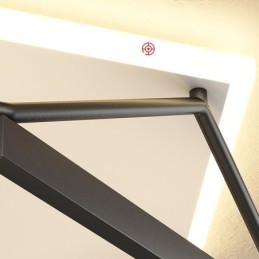 Plafoniera tridimensionale a filo 55 cm