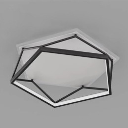 Plafoniera tridimensionale a filo 55 cm