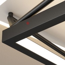 Plafoniera tridimensionale a filo 55 cm